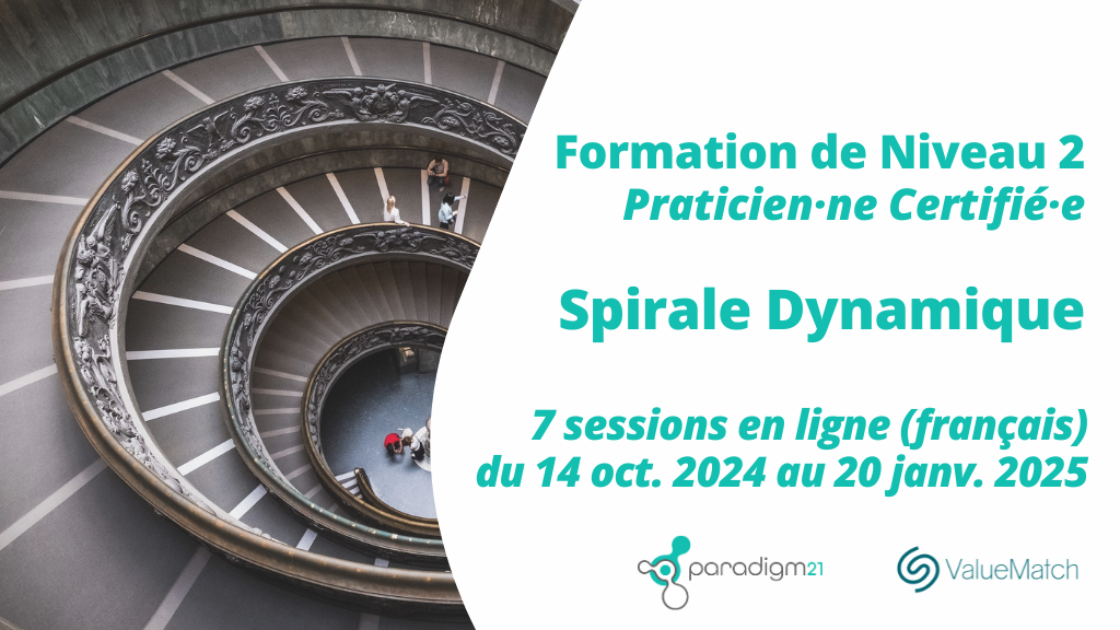 Formation Niveau 2 à la Spirale Dynamique (online)