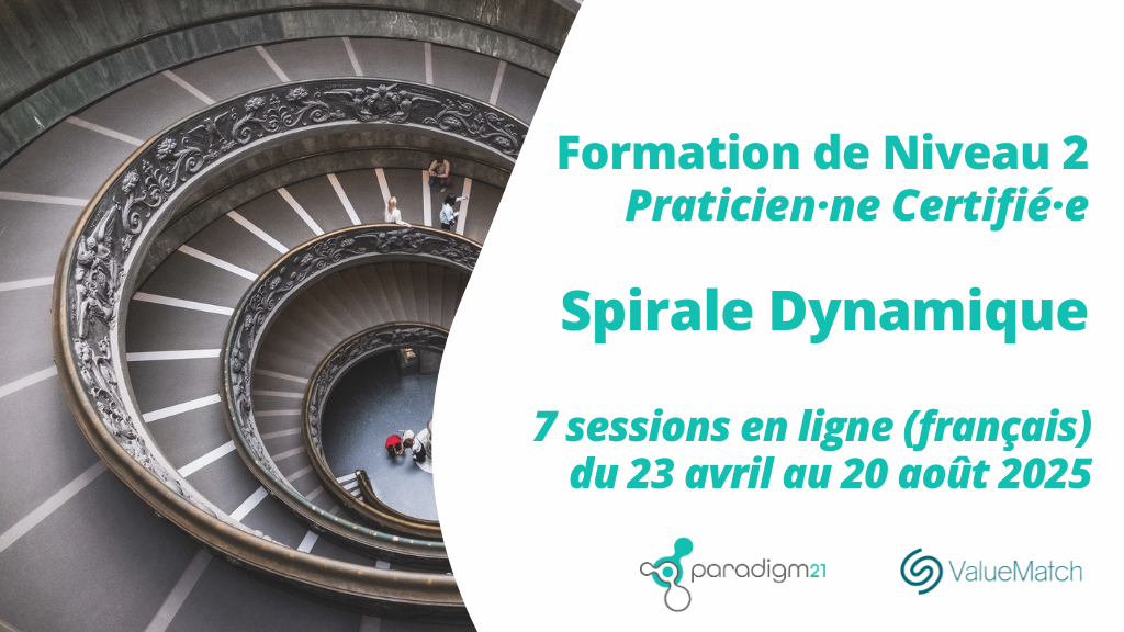 Formation Niveau 2 à la Spirale Dynamique (online)